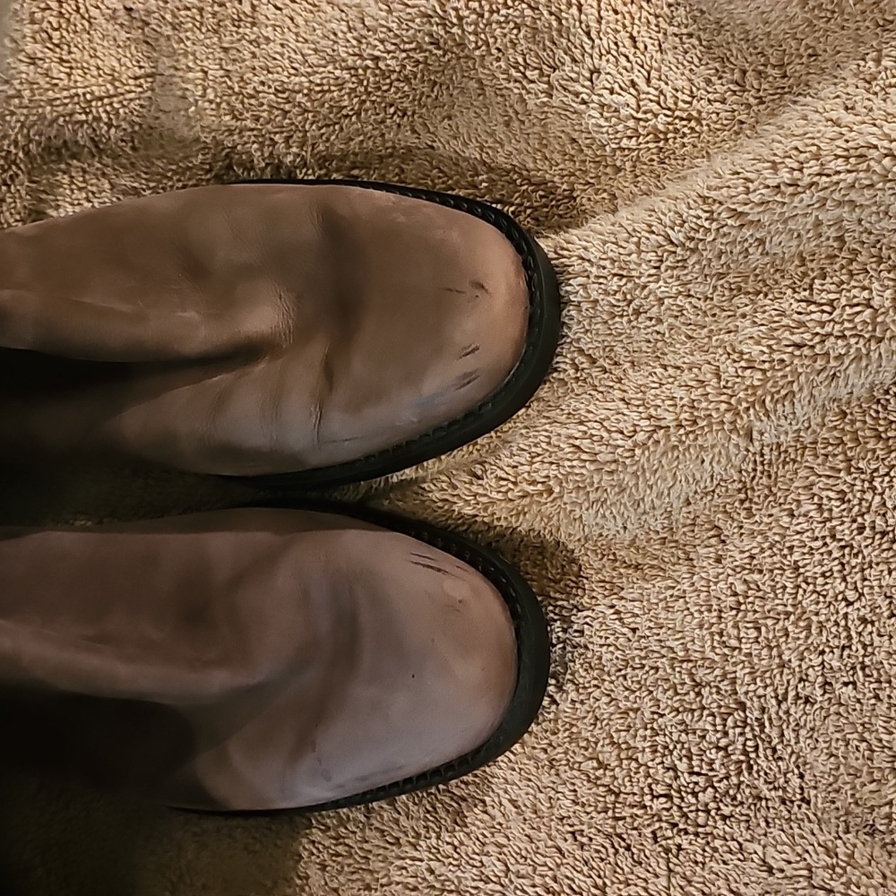 Grey/Brown NINE WEST Riding Boots, Sz 7.5 - Picture 4 of 5